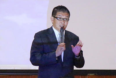 南京都高校で講演会を行いました