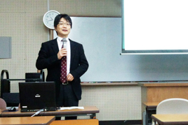 串本古座高校（古座校舎）で「キャリア講座」をおこないました