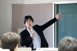 奈良県立法隆寺国際高等学校でキャリア講演