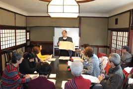 【志賀直哉旧居】古典講読講座《伊勢物語Ⅱ》第5回を開催
