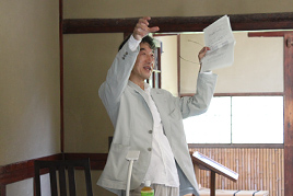 秋期特別講座「白樺サロンの会」（全8回）の第3回を開催