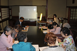 秋期特別講座「白樺サロンの会」（全8回）の第6回を開催