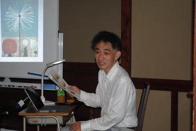 白樺サロンの会第４回 美術史家・平瀬礼太氏「戦争と美術」の講義を行いました
