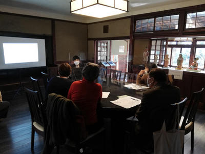 志賀直哉旧居特別講座 白樺サロンの会《芥川龍之介「玄鶴山房」 ―原稿から見えてくるもの― 》を開催しました。