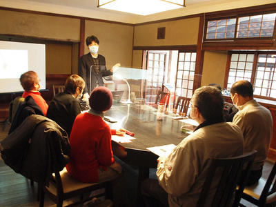 志賀直哉旧居特別講座 白樺サロンの会《白醉庵・吉村観阿と奈良》を開催しました