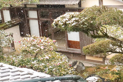 2月の志賀直哉旧居
