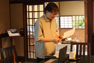 志賀直哉旧居特別講座 白樺サロンの会《泉鏡花『外科室』を読む》を開催