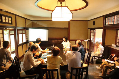 志賀直哉旧居特別講座 白樺サロンの会《奈良のモダン》を開催