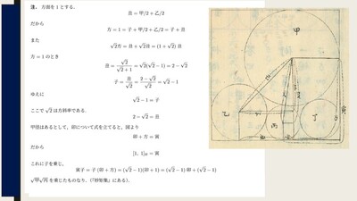 奈良学園公開文化講座 第83回「江戸時代の和算文化」