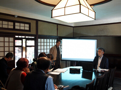 【志賀直哉旧居特別講座 白樺サロンの会《戦後80年を迎えて　奈良の美術と戦争》を開催】