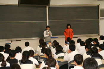 【中学校】防犯教室を開きました