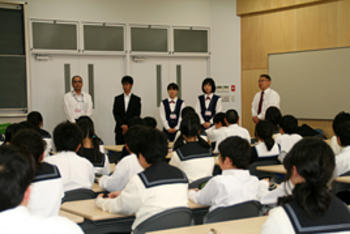 【中学校】防犯教室を開きました
