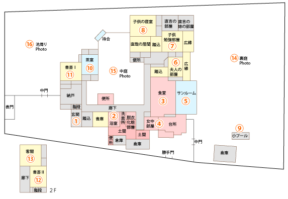 邸内地図