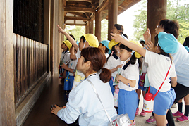 【幼稚園】年長クラスが春の遠足に行きました