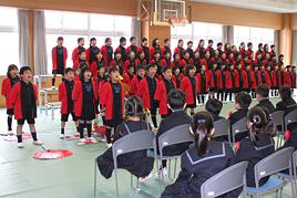 【小学校】平成24年度入学式を挙行しました