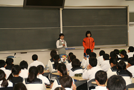 【中学校】防犯教室を開きました