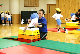 【幼稚園】 スポーツ教室を開きました 