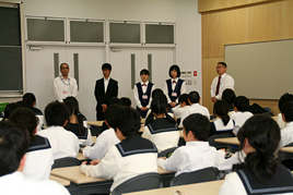 【中学校】防犯教室を開きました