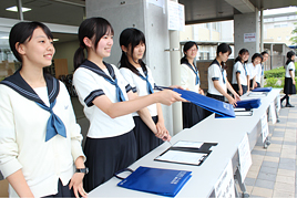 【中学校】中学受験生対象の「体験授業」を行いました