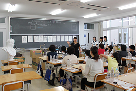 【中学校】中学受験生対象の「体験授業」を行いました