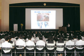 第９回奈良学園登美ヶ丘講演を行いました