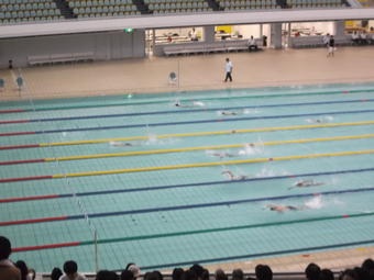 【小学校】西日本私小連水泳記録会に参加しました