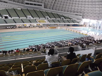 【小学校】西日本私小連水泳記録会に参加しました