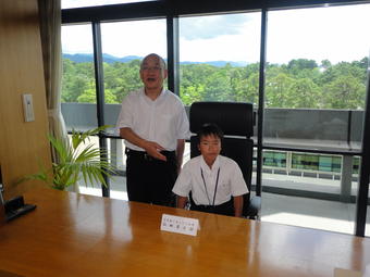 【小学校】奈良県「１日こども知事」に本校児童が選ばれました