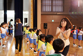 【幼稚園】 尚志祭にむけて練習をしました