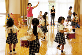 【幼稚園】 尚志祭にむけて練習をしました