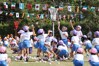 【幼稚園】第３回ミニ運動会を開催しました