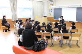 【小学校】秋の体験授業を行いました