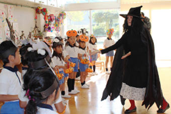 【幼稚園】ハロウィンパーティがありました