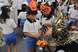 【幼稚園】ハロウィンパーティがありました