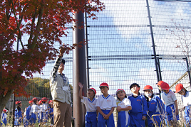 【小学校】小学1年生（P1）が秋の校庭観察会を行いました