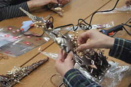 【登翔会】文化部会員研修「クリスマスオーナメント講習会」を開きました