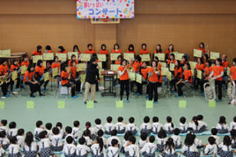  【幼稚園】【小学校】夢いっぱいコンサートを楽しみました