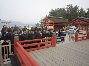 【小学校】小学５年生（M1)が広島へ宿泊学習に行きました