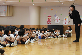 【幼稚園】節分の日の会を行いました