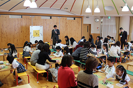 【幼稚園】親子囲碁教室を開きました