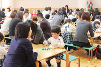 【幼稚園】親子囲碁教室を開きました