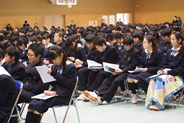 第10回奈良学園登美ヶ丘講演を行いました