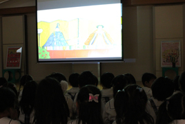 【幼稚園】ひな祭りの会を行いました