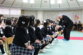 【幼稚園】第三回卒園式を行いました
