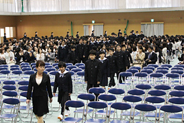 【中学校】【高等学校】平成25年度入学式を挙行しました