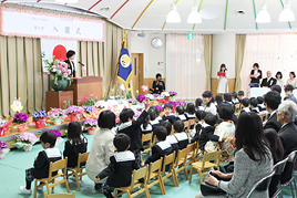 【幼稚園】第六回入園式を開きました