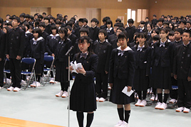 【中学校】【高等学校】平成25年度入学式を挙行しました