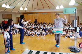 【幼稚園】交通安全教室を行いました