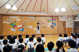 【幼稚園】「こどもの日の会」を行いました