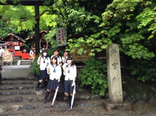 【高等学校】高校１年生が 校外学習で「京都」に行きました